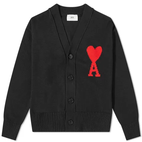 AMI Large A Heart Cardigan