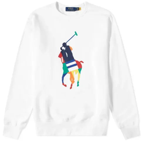 Multicolour Pony Crew Sweat