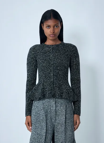 Kim Peplum Cardigan