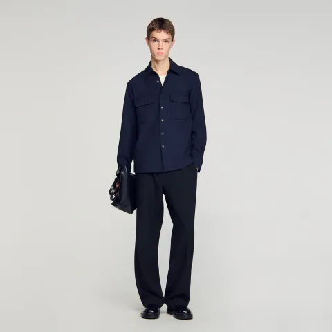 Patch pocket shirt