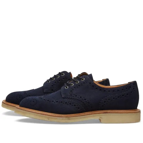 Olly Crepe Sole Gibson Brogue