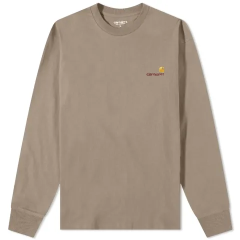 Long Sleeve American Script T-Shirt
