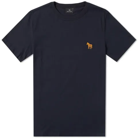 Embroidered Zebra Tee