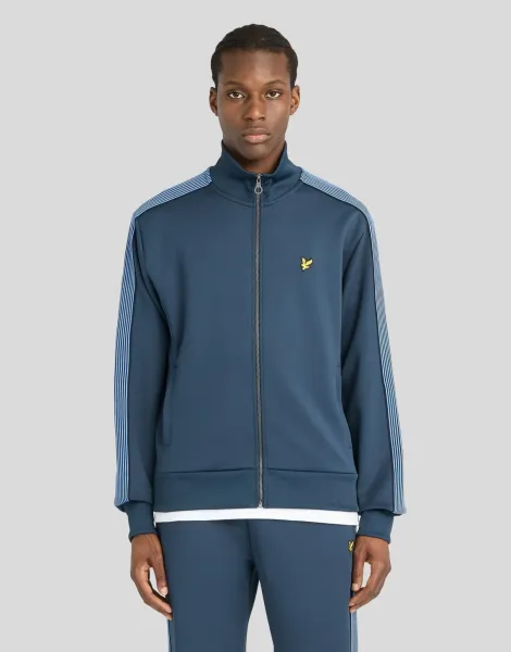 Lyle & Scott Sports Striped Taped Track Jacket