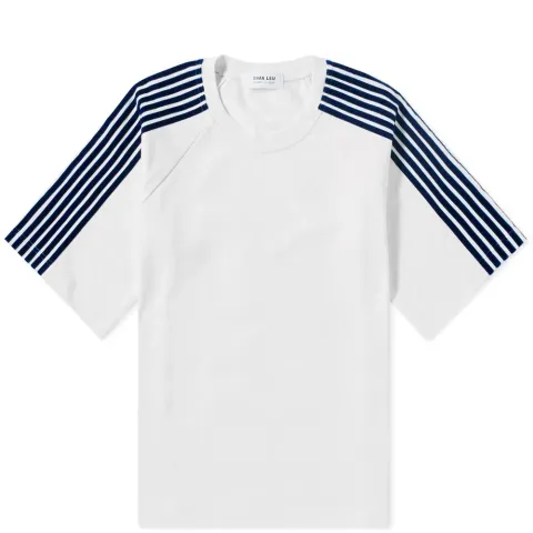 Oversize Stripe Sleeve Tee