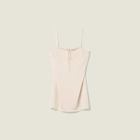 Silk mini-dress