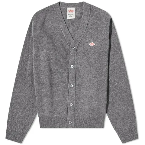 Logo Lambswool Cardigan