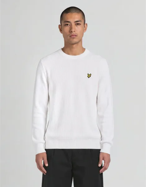 Lyle & Scott Glow Reactive Relaxed Crew Neck Jumper