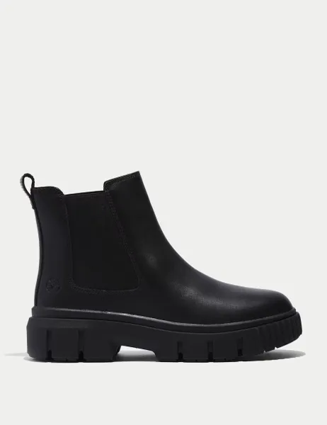 Timberland Greyfield Leather Chelsea Flatform Boots