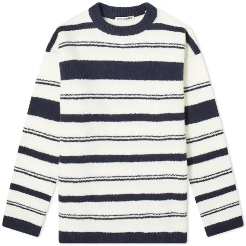 Sonar Striped Crew Knit