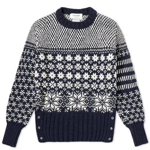 Classic Fair Isle Crew Knit