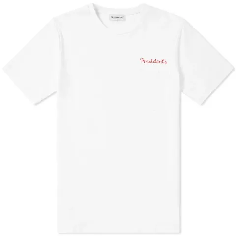 President's Cornely Logo Embroidered Tee