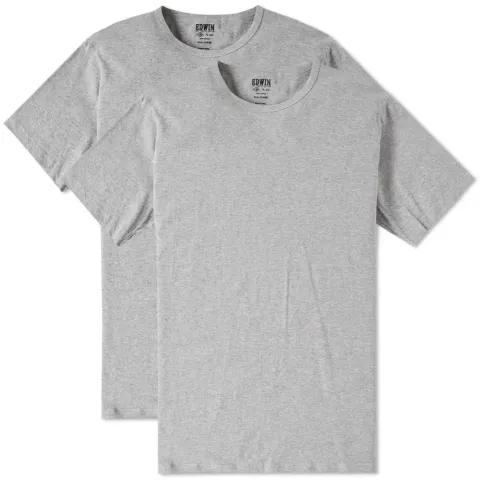 Crew Neck Double Pack Tee