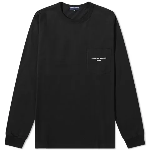 Long Sleeve Logo Pocket T-Shirt