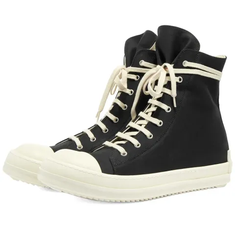 DRKSHDW Sneaks Cotton Logo Hi Top Sneaker