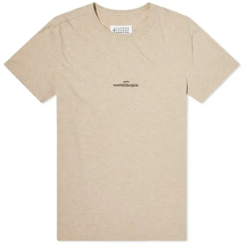 Embroidered Text Logo Tee