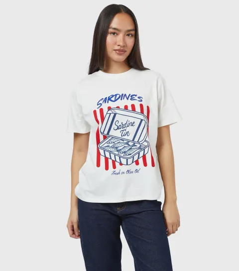 Women's Sardines Tin T-Shirt