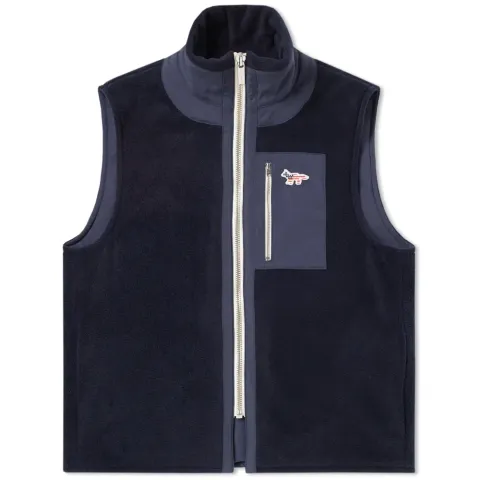 Maison Kitsuné Fleece Waistcoat
