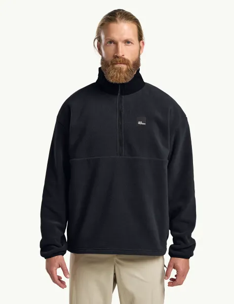 Jack Wolfskin Sumetro Half Zip Fleece Jacket Navy