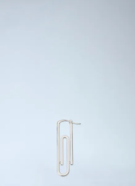 Paperclip Mono Earring