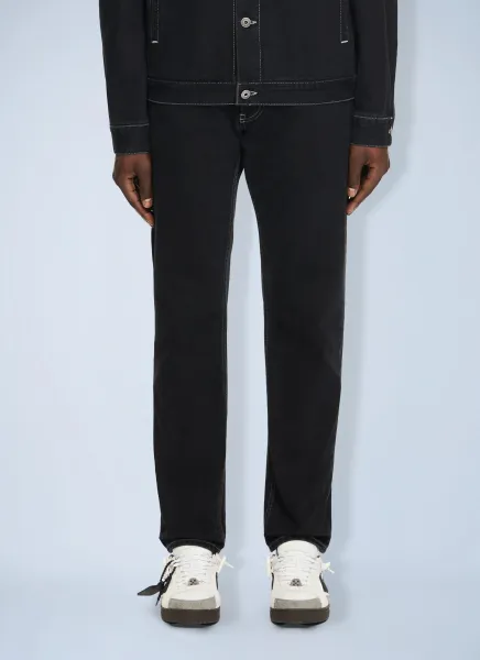 Half Arrow Tapered Jeans