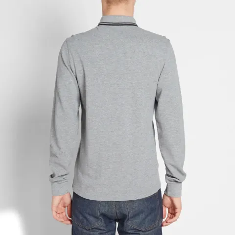 Fred Perry Long Sleeve Twin Tipped Polo