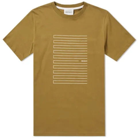 Niels Stripe Screen Logo Tee