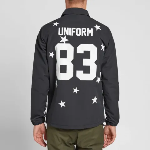 Numbered Tape Line Coach Jacket