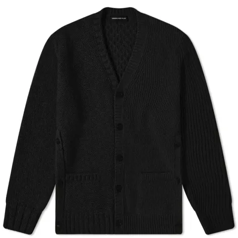 Rib Button Cardigan