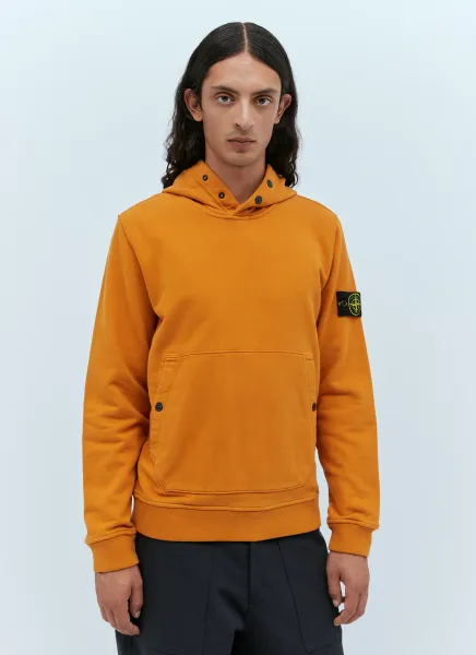 Hooded Compass Patch Sweatshirt