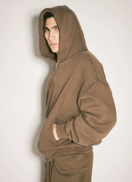 Thermal Hooded Sweatshirt