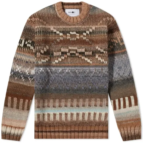 Chuck Patterned Crew Knit