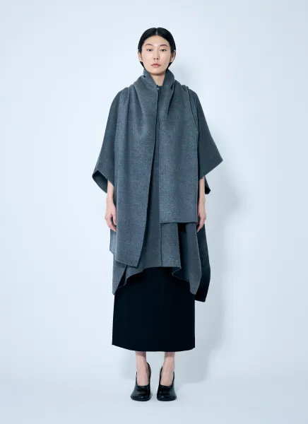Doublé Scarf Coat