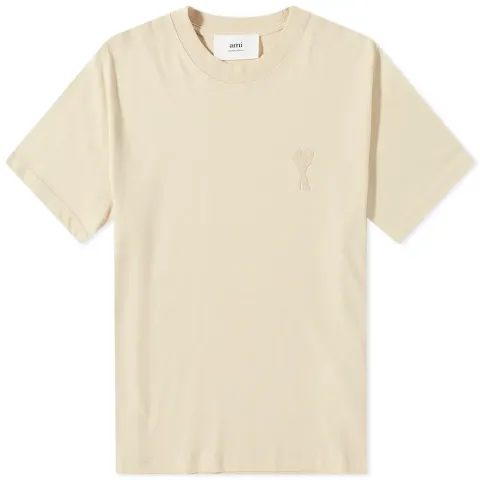 AMI Tonal Heavy Cotton Small A Logo T-Shirt