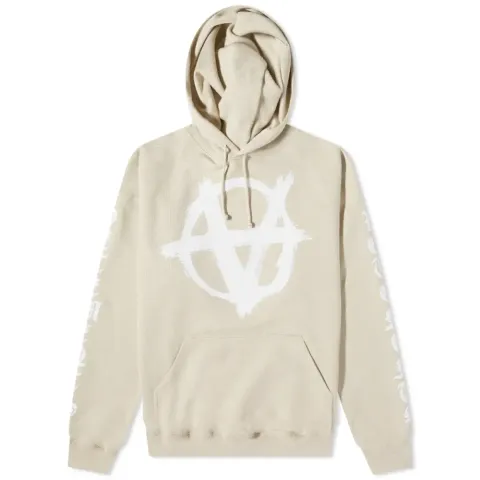 Double Anarchy Logo Popover Hoodie