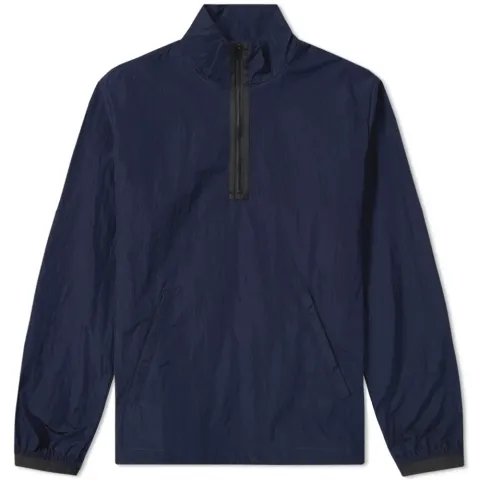 Nylon Quarter Zip Smock