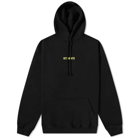 Logo Label Popover Hoodie