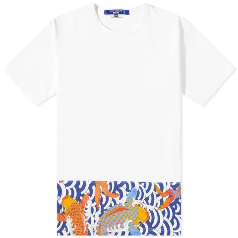 Fish Print Hem Tee