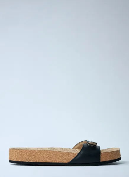 Scholl Strap Flat Sandals