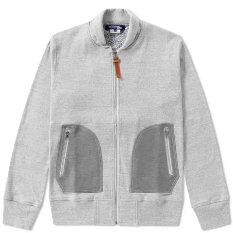 Knit Bomber Jacket
