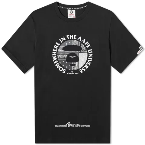 AAPE Bandana Print T-Shirt