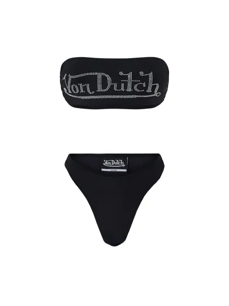 Von Dutch Bandeau Bikini Set