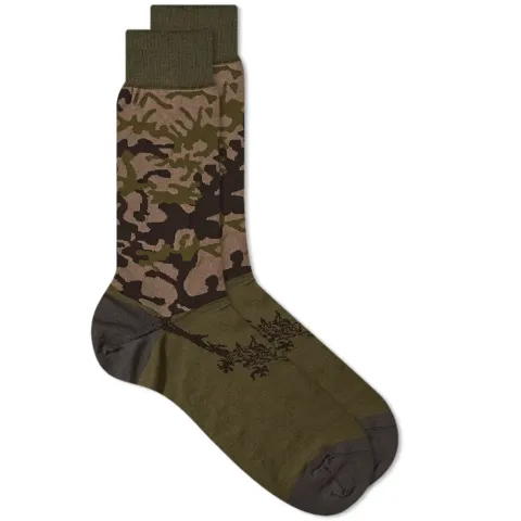 x Maharishi Monster Tiger Sock