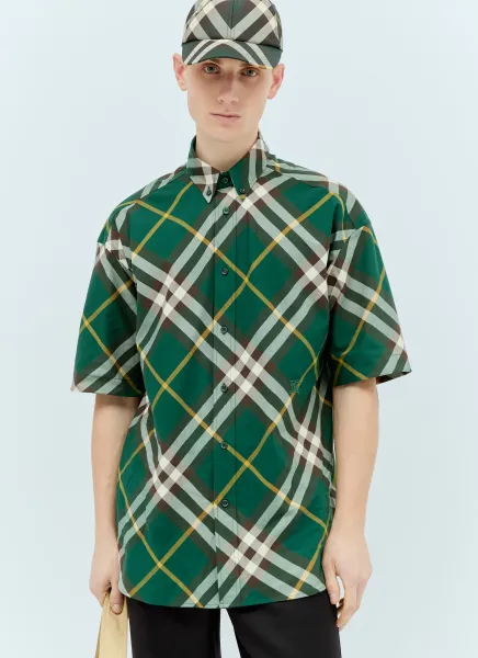 Check Short-Sleeve Shirt