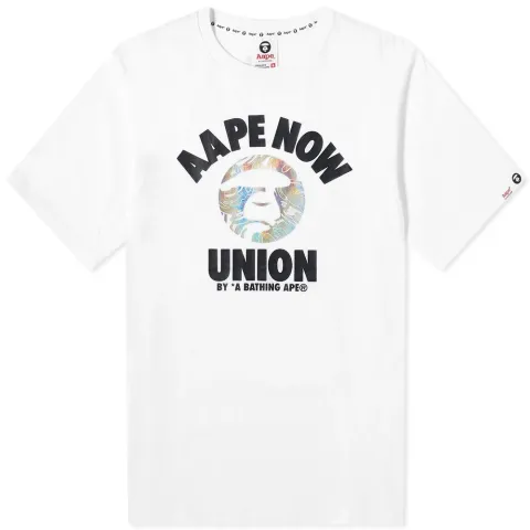 AAPE Foil Camo Union Tee