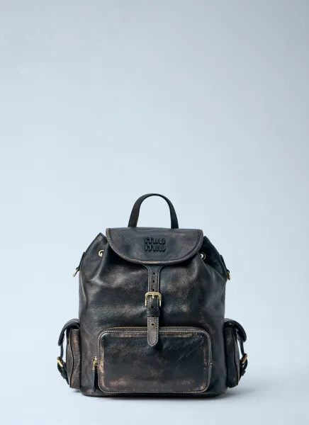 Leather Backpack