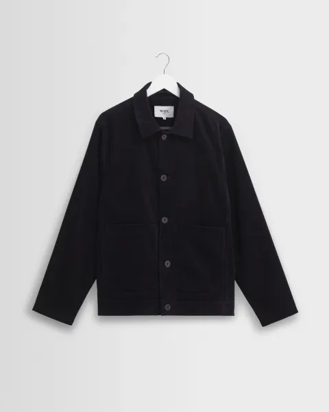 Landmark - Navy Corduroy Chore Jacket