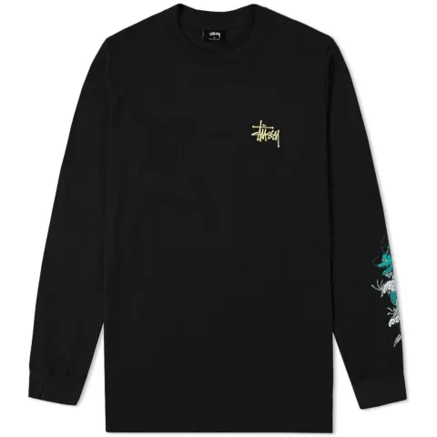 Long Sleeve Wave Dragon Tee
