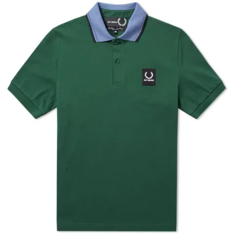 Contrast Collar Pique Polo
