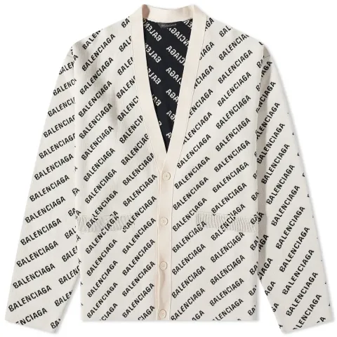 All Over Logo Cardigan